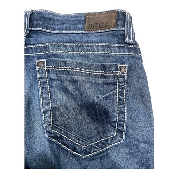 BKE  Buckle Harper Thick Stitch Skinny Denim Jeans Stretch 27R x 31 1/2” - Picture 4 of 9
